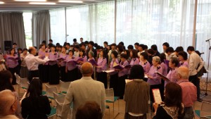 JyoJyoと皆さんでフィナーレの大合唱。